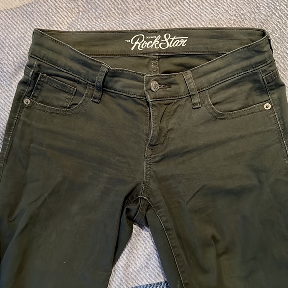 Army Green Jeggings - Picture 1 of 5